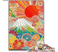 Puzzle 2000 pièces pour Adolescents et Adultes Mont Fuji, Japon Jeu éducatif Familial, idéal comme Cadeau pour Toute la Famille à partir de 14 Ans 70x100cm