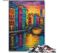 Puzzle 2000 pièces pour Adolescents et Adultes Venise, Italie Jouet éducatif et intellectuel décompressant Superbes Cadeaux et Jouets 70x100cm