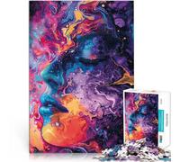 Puzzle 2000 pièces pour Adolescents Expressions d'elle Jouets Jeux éducatifs Soulagement du Stress décoration Murale 70x100cm
