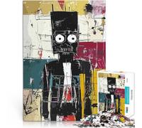 Puzzle 2000 pièces pour Adolescents Figurine Amish Originale en Noir Jeu intellectuel est idéal comme Cadeau pour Toute la Famille 70x100cm