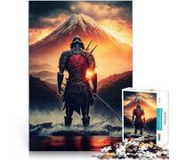 Puzzle 2000 pièces pour Adolescents Guerrier samouraï Jouets de Jeu pour Cadeau Familial Cadeaux du Père Noël Secret 70x100cm