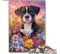 Puzzle 2000 pièces pour Adolescents, Jeu de réflexion, Chien Boxer, décoration Murale, Cadeaux d'anniversaire et de Noël Uniques, 70x100cm