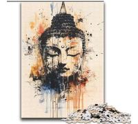 Puzzle 2000 pièces pour Adolescents Jeu éducatif Familial Bouddha pour Toute la Famille 14 Ans et Plus 70x100cm