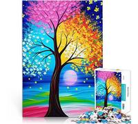 Puzzle 2000 pièces pour Adolescents l'arbre Magique de la Vie Défi Difficile pour soulager Le Stress Une œuvre d'art 70x100cm