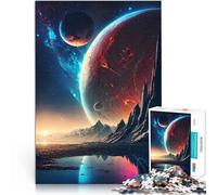 Puzzle 2000 pièces pour Adolescents L'aube d'une Nouvelle planète Apprentissage éducatif Décoration d'intérieur 70x100cm