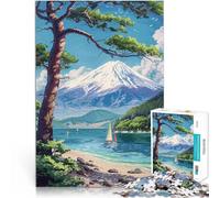 Puzzle 2000 pièces pour Adolescents Le Mont Fuji au Japon Jouet éducatif intellectuel décompressant Super Cadeau 70x100cm