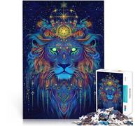 Puzzle 2000 pièces pour Adolescents Lion sacré Défi Difficile pour soulager Le Stress Renforcer l'amour Entre Les Couples 70x100cm