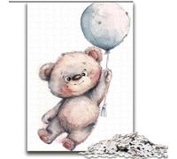 Puzzle 2000 pièces pour Adolescents, Magnifique Ours Aquarelle, Jouets éducatifs, décoration d'intérieur Unique et Cadeaux pour Les 14 Ans et Plus, 70x100cm