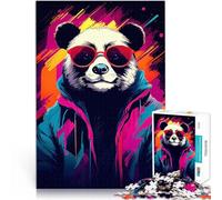 Puzzle 2000 pièces pour Adolescents Panda géant Coupe de précision avec Affiche et Feuille de Questions correspondantes 70x100cm