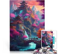 Puzzle 2000 pièces pour Adolescents Paysage Fantastique 15 Jouets de Jeu pour Cadeau Familial Bon Cadeau 70x100cm