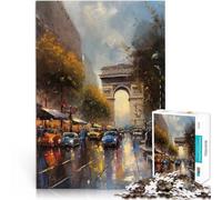 Puzzle 2000 pièces pour Adolescents Peinture à l'huile de Paris, France Impossible est idéal comme Cadeau pour Toute la Famille 70x100cm