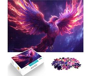 Puzzle 2000 pièces pour Adolescents Phénix enflammé Entraînez Votre Cerveau et Vos Mains Cadeau d'anniversaire 70x100cm