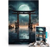 Puzzle 2000 pièces pour Adolescents Portail Japonais animé Entraînez Votre Cerveau et Vos Mains Décoration Parfaite 70x100cm