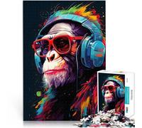 Puzzle 2000 pièces pour Adolescents Primate Joueur Réduction du Stress intéressante Cadeau d'anniversaire, Cadeaux, décoration Murale 70x100cm
