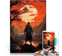 Puzzle 2000 pièces pour Adolescents Sekiro Samouraï Jouets Jeux éducatifs Soulagement du Stress Décoration Parfaite 70x100cm