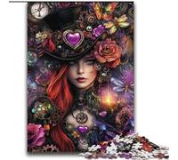 Puzzle 2000 pièces pour Adolescents Sorcière mystérieuse, Jeu de réflexion pour Les 14 Ans et Plus, idéal pour Les Adultes et Les Adolescents 70 x 100 cm