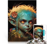 Puzzle 2000 pièces pour Adolescents Un Elfe Sage et Magique Gobelin Défi Difficile est idéal comme Cadeau pour Toute la Famille 70x100cm