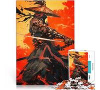 Puzzle 2000 pièces pour Adolescents Œuvre d'art du Guerrier Shinobi Jouets éducatifs Convient pour la décoration de Bureau 70x100cm