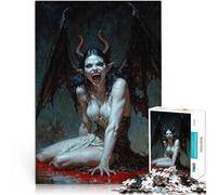 Puzzle 2000 pièces pour Adolescents Vampire Aidez Le Cerveau à exercer des Jouets addictifs pour cultiver la Patience Une œuvre d'art 70x100cm