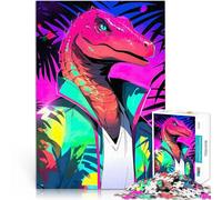 Puzzle 2000 pièces pour Adolescents Vêtements rétro de Dinosaures Activité familiale Car C'est Un pour Toute la Famille 70x100cm