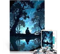Puzzle 2000 pièces pour Adultes Anime Demon Slayer Tanjiro Jouets éducatifs d'apprentissage Bon Cadeau 70x100cm