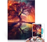 Puzzle 2000 pièces pour Adultes Arbre de l'espace Spirituel Jouet éducatif d'apprentissage Cadeau d'œuvre d'art 70x100cm