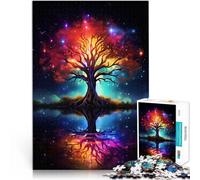 Puzzle 2000 pièces pour Adultes Arbre de Vie Cosmique Défi Difficile pour soulager Le Stress Une œuvre d'art 70x100cm