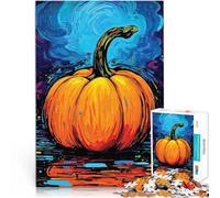 Puzzle 2000 pièces pour Adultes Art de la Citrouille pour Halloween Jeu de Quiz Chaque pièce est Unique - Jeu Familial Stimulant et Amusant 70x100cm