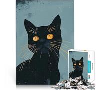 Puzzle 2000 pièces pour Adultes Art Moderne du Chat Défi Difficile pour soulager Le Stress Cadeau d'anniversaire, Cadeaux 70x100cm