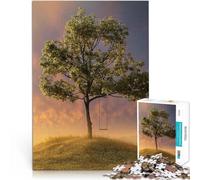 Puzzle 2000 pièces pour Adultes Balançoire paisible Compétition de Vitesse Manuelle Renforcer l'amour Entre Les Couples 70x100cm