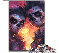 Puzzle 2000 pièces pour Adultes, Cadeau garçon Squelette Mexicain pour et à partir de 14 Ans, Jouets de Jeu Car C'est Un pour Toute la Famille 70x100cm