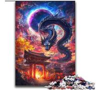 Puzzle 2000 pièces pour Adultes, Cadeau Torii Gate Dragon, Jouet éducatif intellectuel décompressant, adapté aux Couples de 14 Ans et Plus, 70x100cm