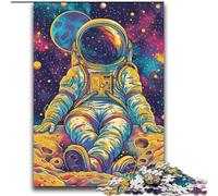 Puzzle 2000 pièces pour Adultes, Cadeaux, astronautes colorés, Jeu éducatif, défi, Collection d'artistes, Beaux-Arts, 70x100cm