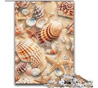 Puzzle 2000 pièces pour Adultes, Cadeaux, Coquillages de Plage, Jeu éducatif, défi, Collection d'artistes, Beaux-Arts, 70x100cm
