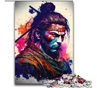 Puzzle 2000 pièces pour Adultes, Cadeaux, Jouets éducatifs, Jeux de Famille, Ninjas Japonais colorés, Cadeaux pour Amis et Famille, 70x100cm
