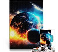 Puzzle 2000 pièces pour Adultes Collision Cosmique Entraînez Votre Cerveau et Vos Mains est idéal comme Cadeau pour Toute la Famille 70x100cm