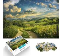 Puzzle 2000 pièces pour Adultes Dessin de Paysage en Allemagne Séjour Anti-Stress pour Tuer Le Temps Super Cadeau 70x100cm