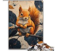 Puzzle 2000 pièces pour Adultes Écureuil Jouet éducatif intellectuel décompressant Superbes Cadeaux et Jouets 70x100cm
