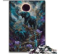 Puzzle 2000 pièces pour Adultes Éléphant Magique Jouets éducatifs Jeux familiaux Renforcer l'amour Entre Couples 70x100cm
