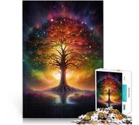 Puzzle 2000 pièces pour Adultes Espace de l'arbre pour Le Jeu éducatif Challenge Toy Jeu éducatif pour Anniversaire, Noël 70x100cm