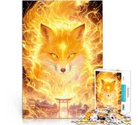 Puzzle 2000 pièces pour Adultes Esprit du Renard Ardent Compétition de Vitesse Manuelle Renforcer l'amour Entre Les Couples 70x100cm