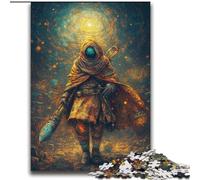 Puzzle 2000 pièces pour Adultes et Adolescents, Anime Warriors, Art au Fusain, Staycation Kill Time pour la décoration de la Maison, 70x100cm
