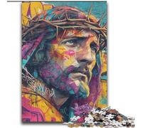 Puzzle 2000 pièces pour Adultes et Adolescents, Art de Jésus, Jouet éducatif intellectuel décompressant, décoration Parfaite, 70x100cm