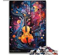 Puzzle 2000 pièces pour Adultes et Adolescents, Art du Violon coloré, Jeux éducatifs, décoration de la Maison, Cadeau d'anniversaire, Cadeaux pour Les 14 Ans et Plus, 70x100cm