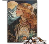 Puzzle 2000 pièces pour Adultes et Adolescents Déesse élégante de la Montagne, à partir de 14 Ans Superbe Jeu de Conception Superbe Jeu de Conception Superbe Cadeau 70 x 100 cm