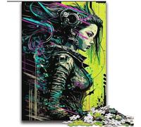 Puzzle 2000 pièces pour Adultes et Adolescents, Fille mécanique, séjour, Tuer Le Temps, avec pièces entièrement emboîtables de Formes aléatoires, 70x100cm