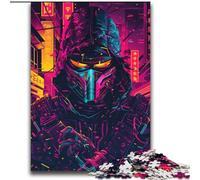Puzzle 2000 pièces pour Adultes et Adolescents Guerrier mécanique Aide Le Cerveau à exercer Jouets addictifs pour cultiver la Patience Cadeau pour Les Anniversaires 70x100cm