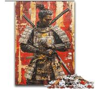 Puzzle 2000 pièces pour Adultes et Adolescents, Guerrier Ninja Japonais, pour Les 14 Ans et Plus, Jeu intellectuel, Cadeaux d'anniversaire de Noël, 70x100cm