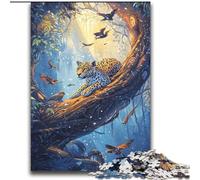 Puzzle 2000 pièces pour Adultes et Adolescents Jaguar de la Jungle Difficile à réaliser, mais Amusant et Humoristique Cadeau d'anniversaire et Cadeau Unique 70x100cm
