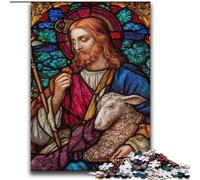 Puzzle 2000 pièces pour Adultes et Adolescents Jésus coloré pour Les 14 Ans et Plus Jeu intellectuel Cadeaux d'anniversaire de Noël 70x100cm